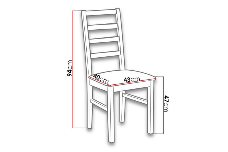 Patrickswell Matstol - Vit - Möbler - Stolar & fåtöljer - Matstol & köksstol