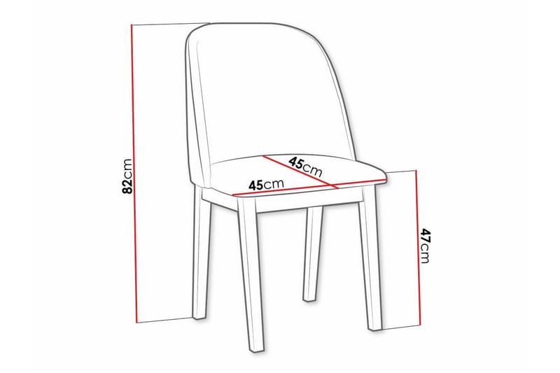 Patrickswell Matstol - Vit - Möbler - Stolar & fåtöljer - Matstol & köksstol