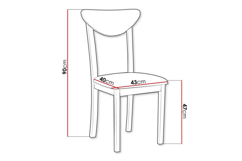 Patrickswell Matstol - Vit - Möbler - Stolar & fåtöljer - Matstol & köksstol