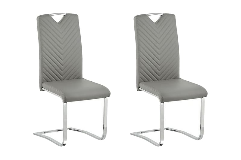 Picknes Matstol 2-pack - Konstläder/Ljusgrå - Möbler - Stolar & fåtöljer - Matstol & köksstol