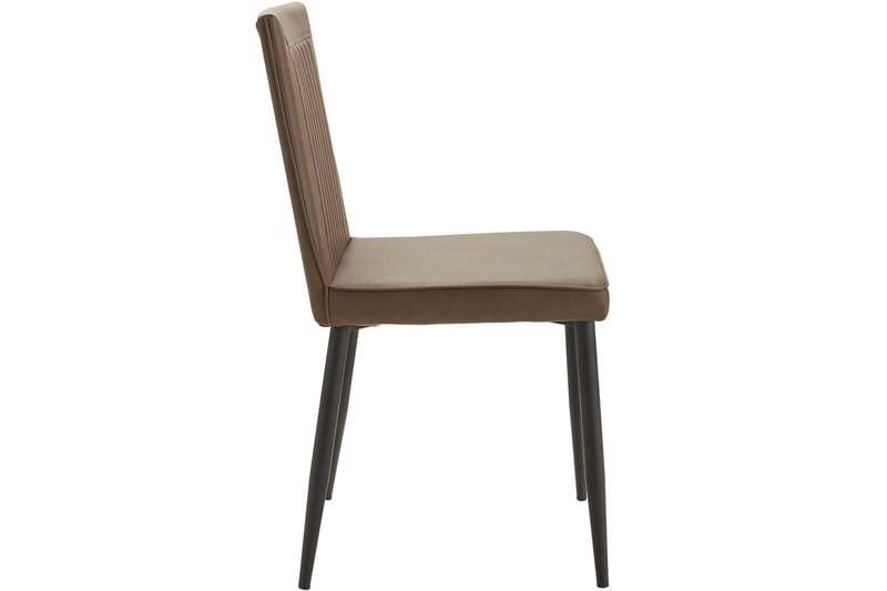 Pinon Matstol Konstläder 2-pack - Brun - Möbler - Stolar & fåtöljer - Matstol & köksstol