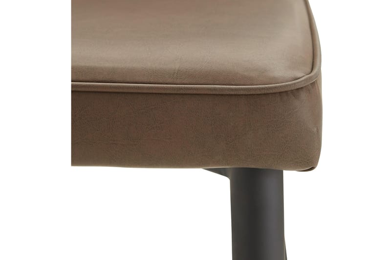 Pinon Matstol Konstläder 2-pack - Brun - Möbler - Stolar & fåtöljer - Matstol & köksstol
