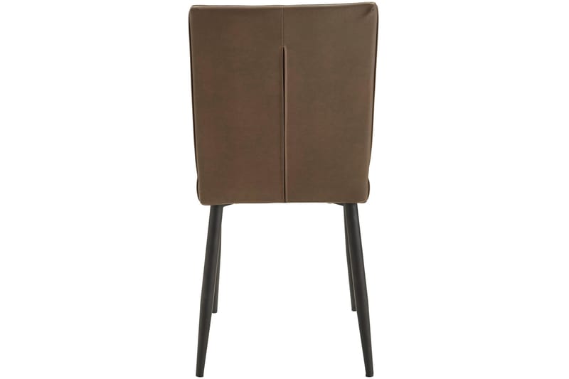 Pinon Matstol Konstläder 2-pack - Brun - Möbler - Stolar & fåtöljer - Matstol & köksstol