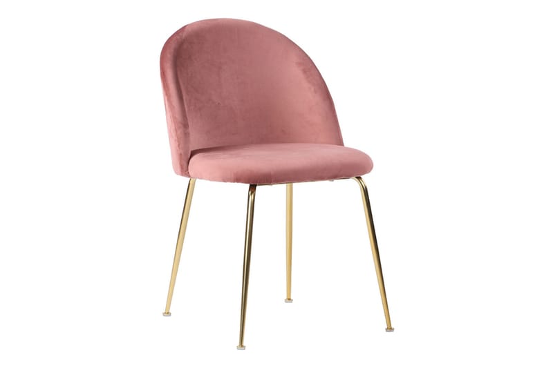 Potterlek Matstolar 2-pack - Rosa/Guld - Möbler - Stolar & fåtöljer - Matstol & köksstol