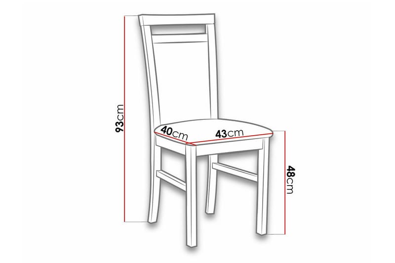 Roma Matstol Black - Möbler - Stolar & fåtöljer - Matstol & köksstol