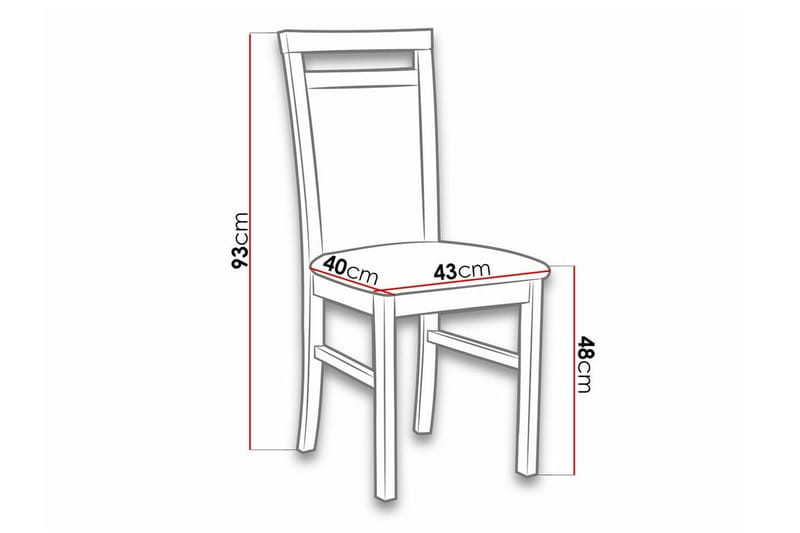 Roma Matstol - Brun - Möbler - Stolar & fåtöljer - Matstol & köksstol