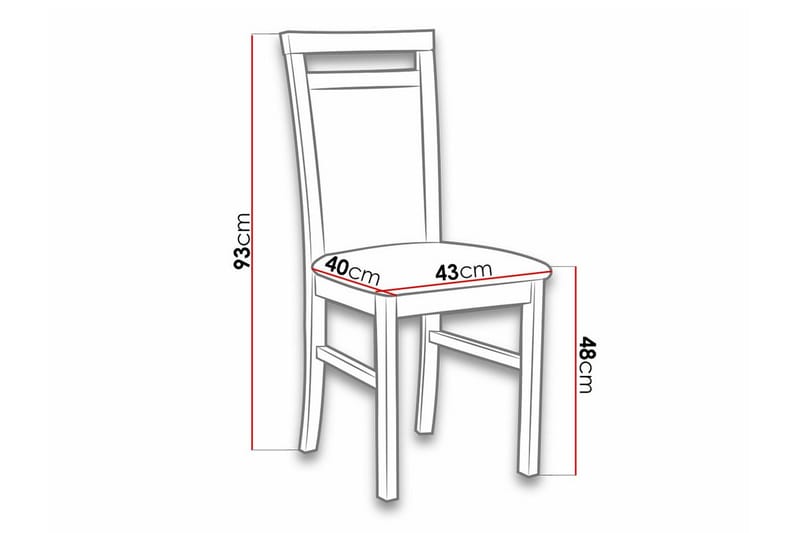 Roma Matstol - Brun - Möbler - Stolar & fåtöljer - Matstol & köksstol