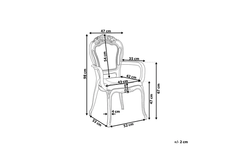 Ronshausen Stol 2-pack - Svart - Möbler - Stolar & fåtöljer - Matstol & köksstol
