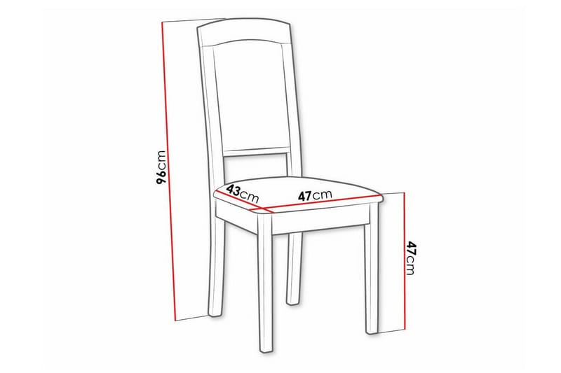 Rowden Matstol - Brun - Möbler - Stolar & fåtöljer - Matstol & köksstol