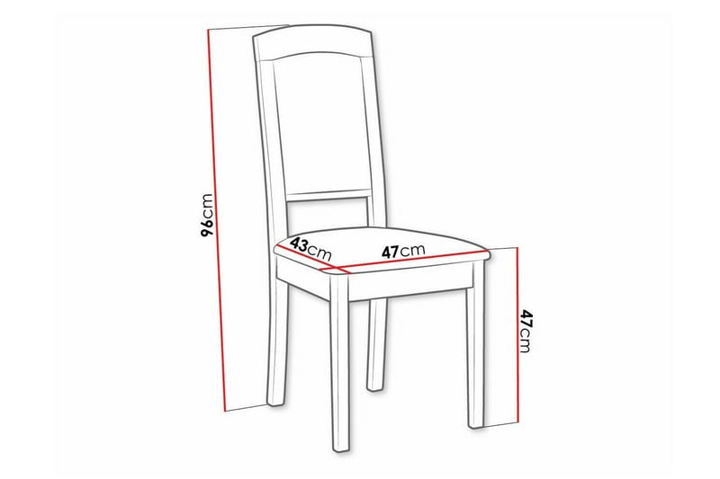 Rowden Matstol - Brun - Möbler - Stolar & fåtöljer - Matstol & köksstol