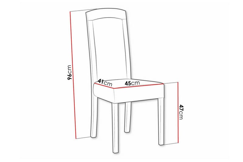 Rowden Matstol - Mörkgrå - Möbler - Stolar & fåtöljer - Matstol & köksstol
