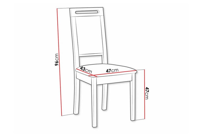 Rowden Matstol - Svart - Möbler - Stolar & fåtöljer - Matstol & köksstol