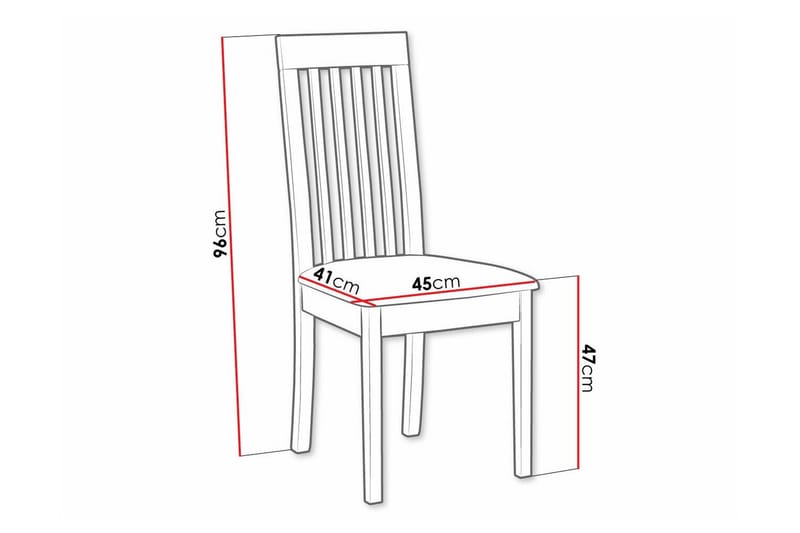 Rowden Matstol - Svart - Möbler - Stolar & fåtöljer - Matstol & köksstol