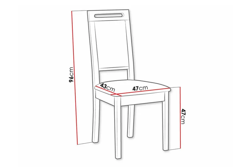 Rowden Matstol - Svart - Möbler - Stolar & fåtöljer - Matstol & köksstol