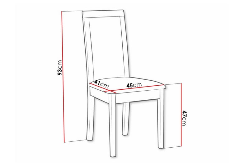 Rowden Matstol - Svart - Möbler - Stolar & fåtöljer - Matstol & köksstol
