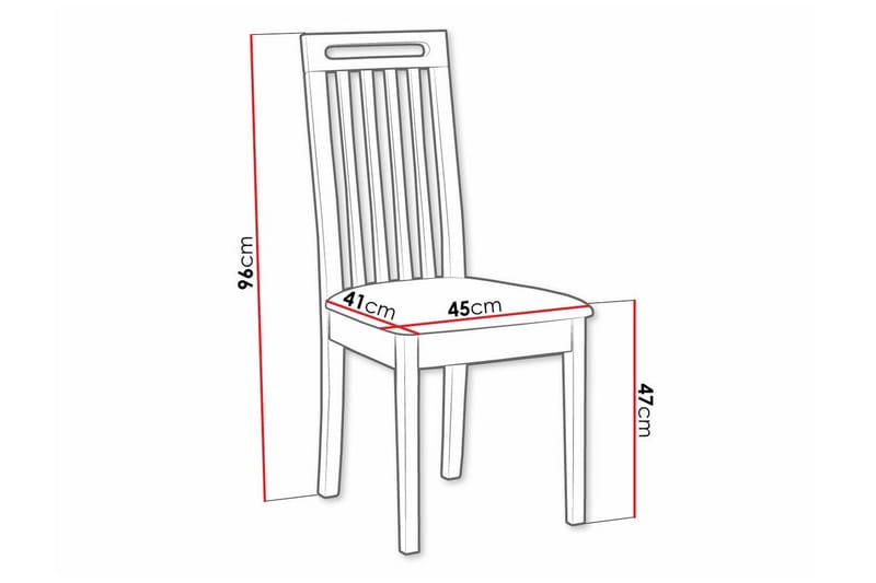 Rowden Matstol - Svart - Möbler - Stolar & fåtöljer - Matstol & köksstol