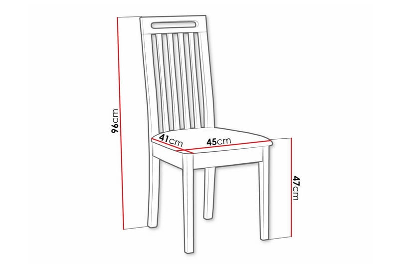 Rowden Matstol - Vit - Möbler - Stolar & fåtöljer - Matstol & köksstol