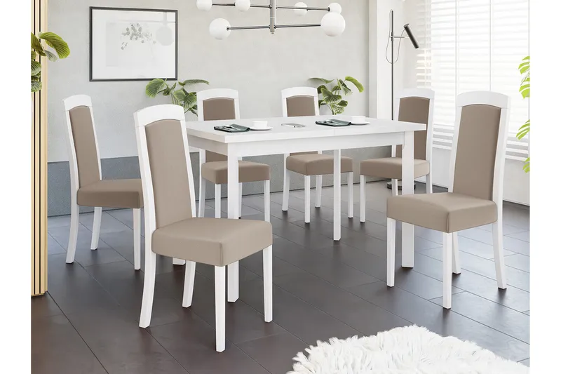 Rowden Matstol - Vit - Möbler - Stolar & fåtöljer - Matstol & köksstol