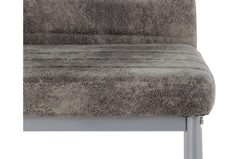 Sabie Matstol Microfiber 4-pack - Ljusgrå - Möbler - Stolar & fåtöljer - Matstol & köksstol