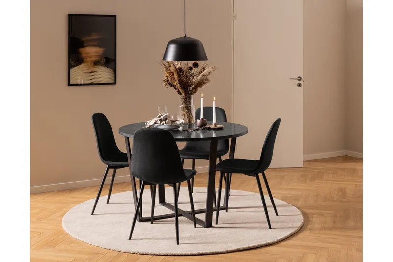 Salaman Matstol - Svart - Möbler - Stolar & fåtöljer - Matstol & köksstol