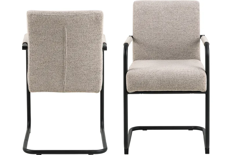 Salini Karmstol - Beige - Möbler - Stolar & fåtöljer - Matstol & köksstol