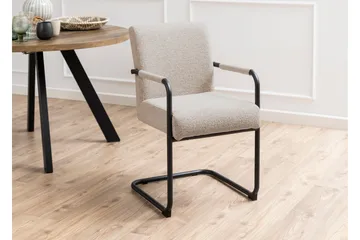Salini Karmstol - Beige - Möbler - Stolar & fåtöljer - Matstol & köksstol