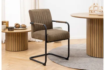 Salini Karmstol - Brun - Möbler - Stolar & fåtöljer - Matstol & köksstol