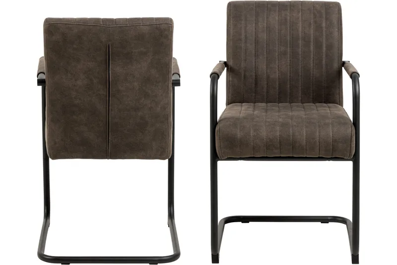 Salini Karmstol - Grå - Möbler - Stolar & fåtöljer - Matstol & köksstol