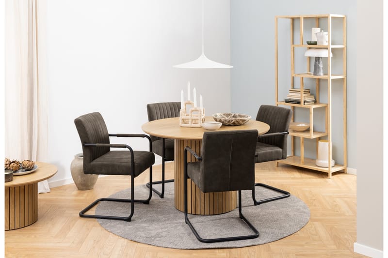 Salini Karmstol - Grå - Möbler - Stolar & fåtöljer - Matstol & köksstol