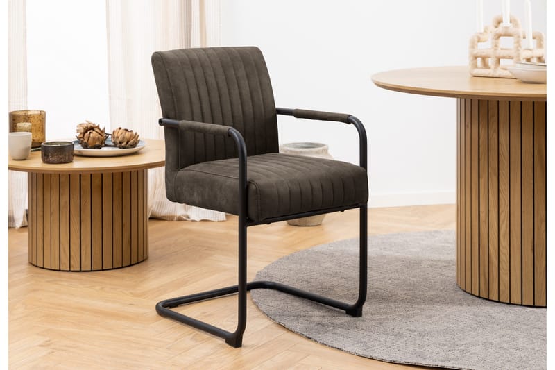 Salini Karmstol - Grå - Möbler - Stolar & fåtöljer - Matstol & köksstol