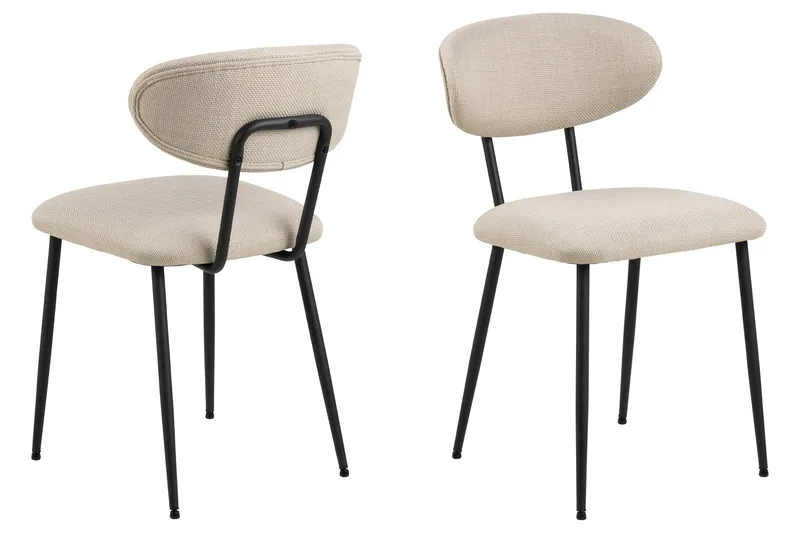 Saluke Matstol - Beige - Möbler - Stolar & fåtöljer - Matstol & köksstol