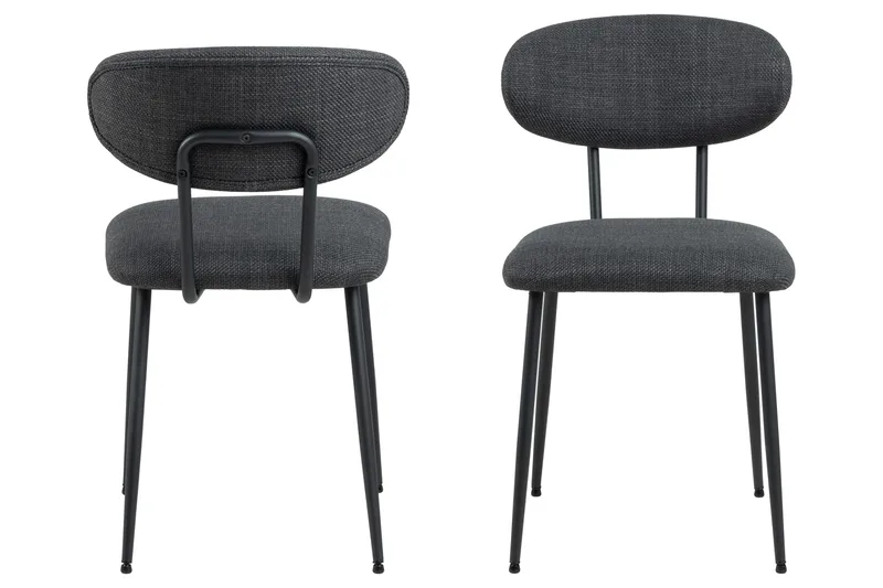 Saluke Matstol - Grå - Möbler - Stolar & fåtöljer - Matstol & köksstol