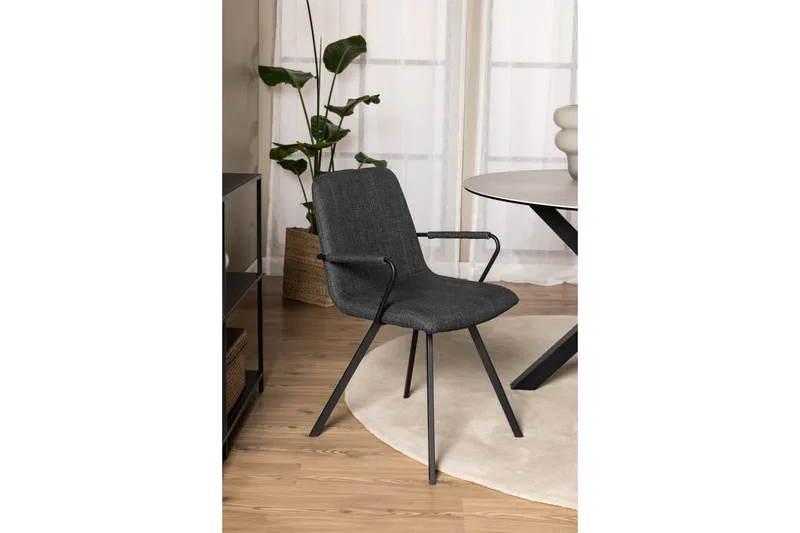 Samoti Karmstol - Grå - Möbler - Stolar & fåtöljer - Matstol & köksstol