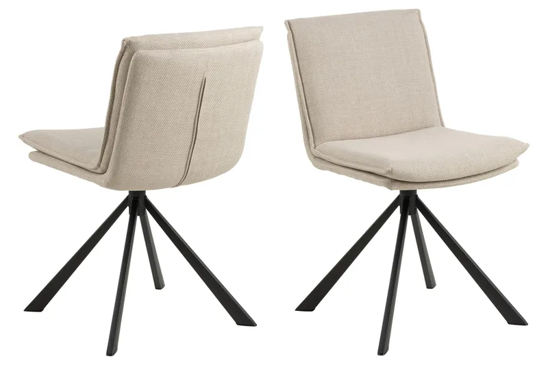 Sanam Matstol - Beige - Möbler - Stolar & fåtöljer - Matstol & köksstol