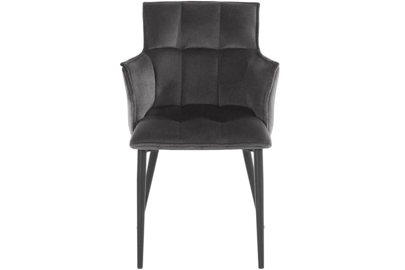 Sarielle Karmstol - Antracit - Möbler - Stolar & fåtöljer - Matstol & köksstol