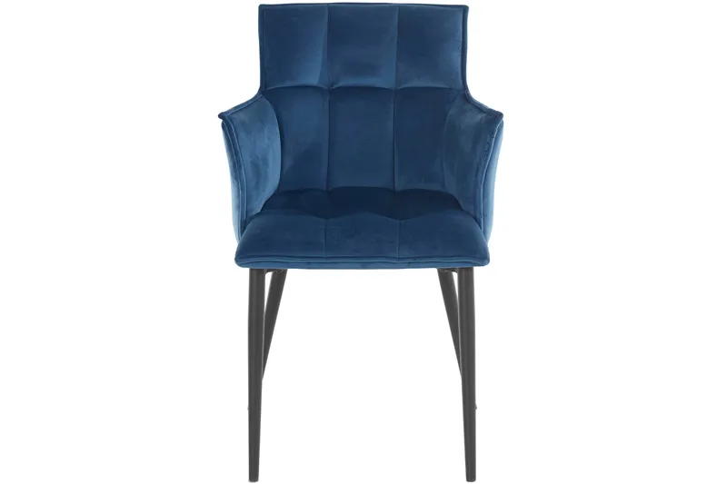 Sarielle Karmstol - Blå - Möbler - Stolar & fåtöljer - Matstol & köksstol