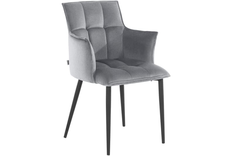 Sarielle Karmstol - Grå - Möbler - Stolar & fåtöljer - Matstol & köksstol