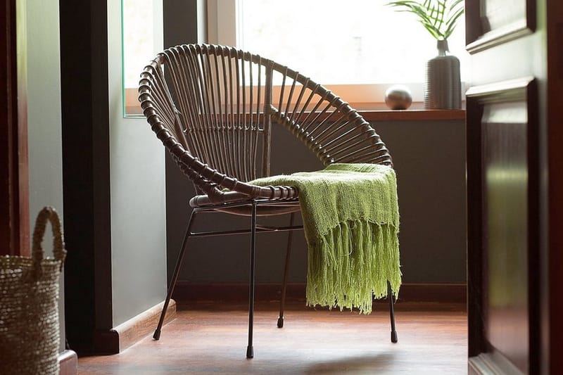 Sarita Stol Set Om 2 St, Brun