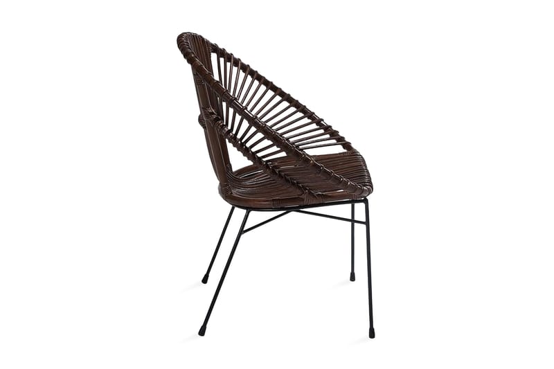 Sarita Stol Set Om 2 St - Brun - Möbler - Stolar & fåtöljer - Matstol & köksstol