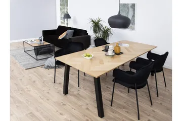 Schoer Karmstol - Svart/Matt Svart - Möbler - Stolar & fåtöljer - Matstol & köksstol