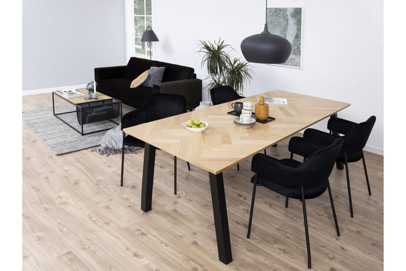 Schoer Karmstol - Svart/Matt Svart - Möbler - Stolar & fåtöljer - Matstol & köksstol