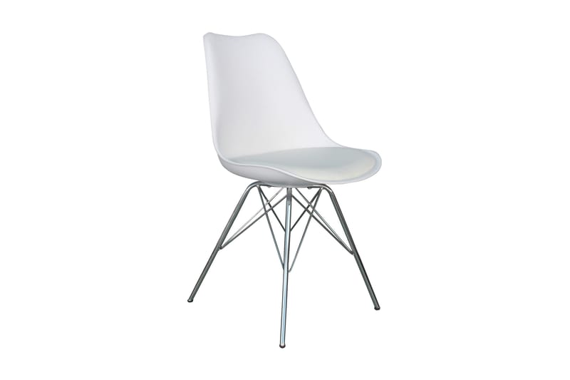 Shell Matstol Konstläder - Pu/Krom - Möbler - Stolar & fåtöljer - Matstol & köksstol