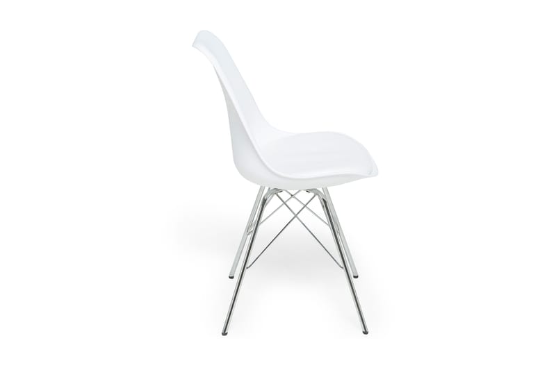 Shell Matstol Konstläder - Pu/Krom - Möbler - Stolar & fåtöljer - Matstol & köksstol
