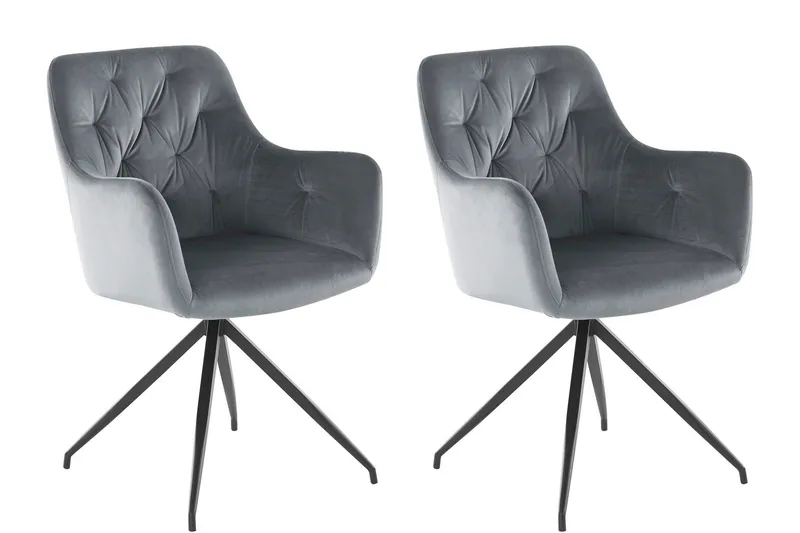 Southease Karmstol - Grå - Möbler - Stolar & fåtöljer - Matstol & köksstol