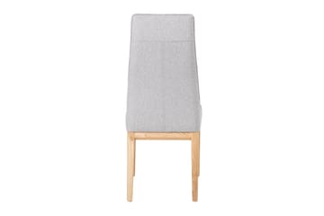 Stol PRESTON 46x585xH102cm grått tyg - Möbler - Stolar & fåtöljer - Matstol & köksstol