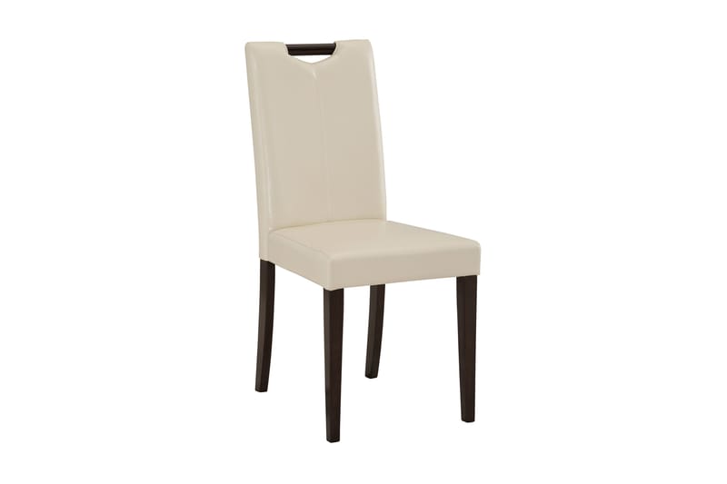 Sybil Matstol Konstläder 2-pack - Beige - Möbler - Stolar & fåtöljer - Matstol & köksstol