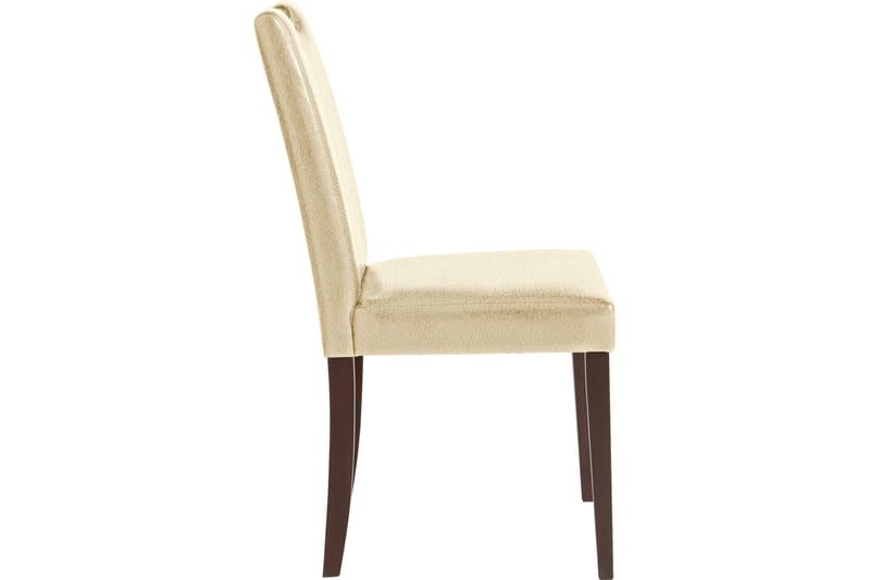 Sybil Matstol Konstläder 2-pack - Beige - Möbler - Stolar & fåtöljer - Matstol & köksstol