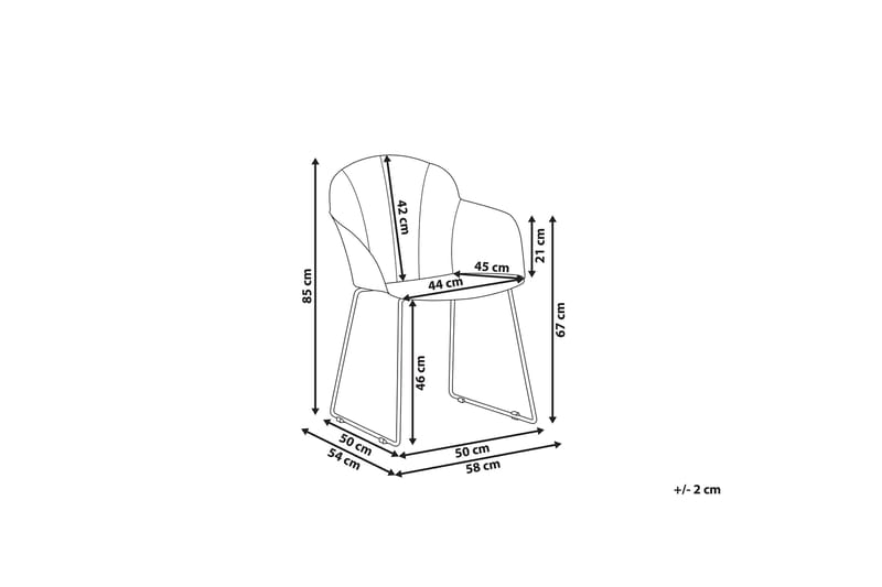 Sylvala Matstol 2-pack - Vit - Matstol & köksstol