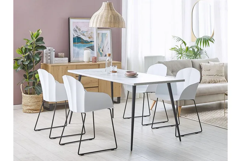 Sylvala Matstol 2-pack - Vit - Möbler - Stolar & fåtöljer - Matstol & köksstol