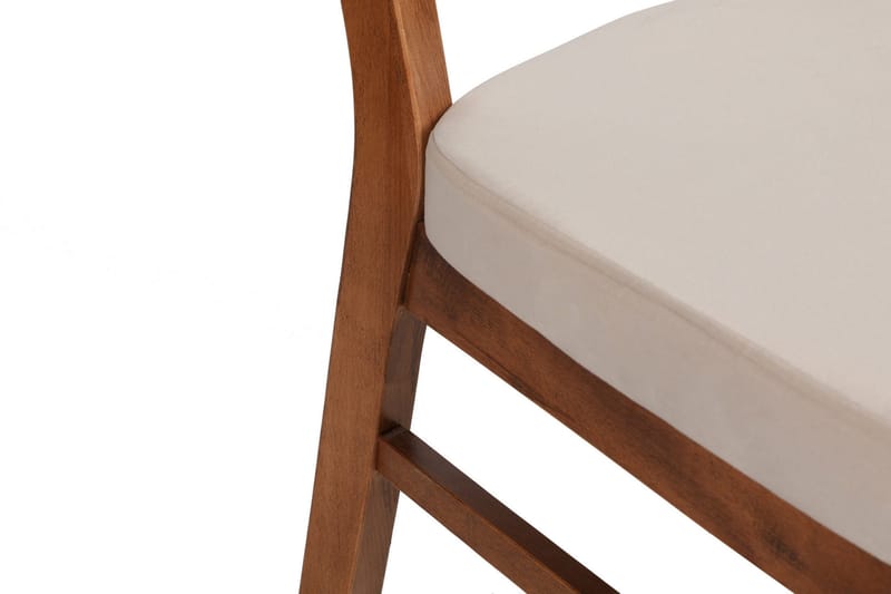 Tharol Matstol - Valnöt/Beige - Möbler - Stolar & fåtöljer - Matstol & köksstol